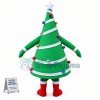 Christmas Tree With Silver Star Mascot Costume