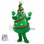 Christmas Tree With Red Ribbon Mascot Costume