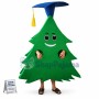 Christmas Cartoon Doctor Pine Tree Mascot Costume