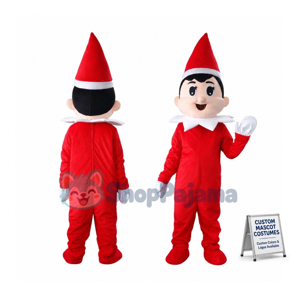 Cute Christmas Baby Doll Mascot Costume