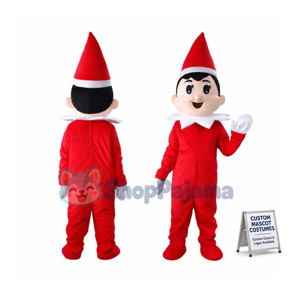 Cute Christmas Baby Doll Mascot Costume