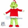 Bright Christmas Dragon Mascot Plush Costume