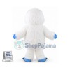 Long Wool Snowman Monster Mascot Costume
