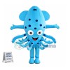 Deep-sea Octopus With Sucker Mascot Costume