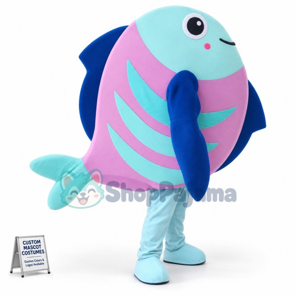 Beautiful Ornamental Fish Cartoon Mascot Costume