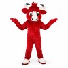 Adult Style Active Red Bull Mascot Costume