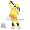 Sincere Fire Dog Mascot Costume For Adult