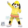 Sincere Fire Dog Mascot Costume For Adult