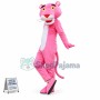 The Cozy Pink Panther Cartoon Mascot Costume