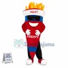 Lit Torch of The University Mascot Costume