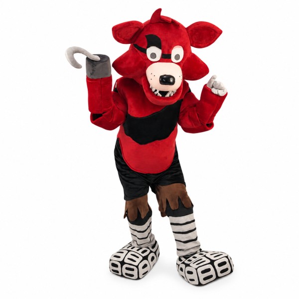 Thrilling Cartoon Foxy The Pirate Fox Mascot Costume