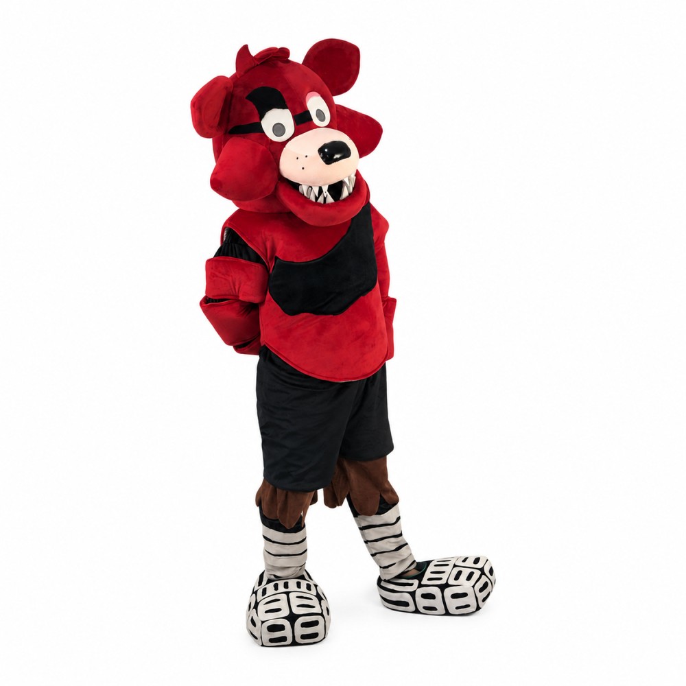 Thrilling Cartoon Foxy The Pirate Fox Mascot Costume