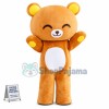 Thrilled Rilakkuma Cartoon Mascot Costume for Adult