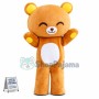Thrilled Rilakkuma Cartoon Mascot Costume for Adult