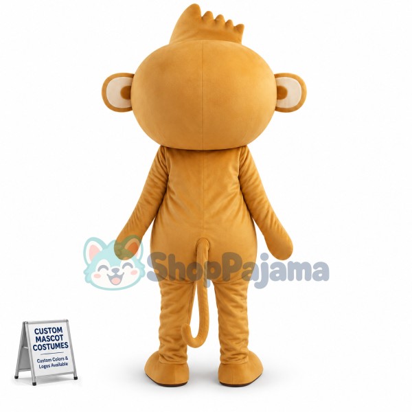Fashion Cartoon Yoyo Monkey Mascot Costume
