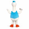 The Dignified Service White Goose Mascot Costume