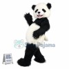 Adult Lively Panda Mascot Long Wool Costume