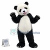 Adult Lively Panda Mascot Long Wool Costume
