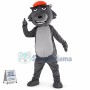 Villain Wolffy Mascot Cartoon Costume