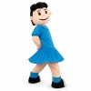 Fuss The Lucy In Blue Dress Cartoon Mascot Costume