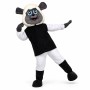 Adorable Poodle With Warm Headgear Mascot Costume