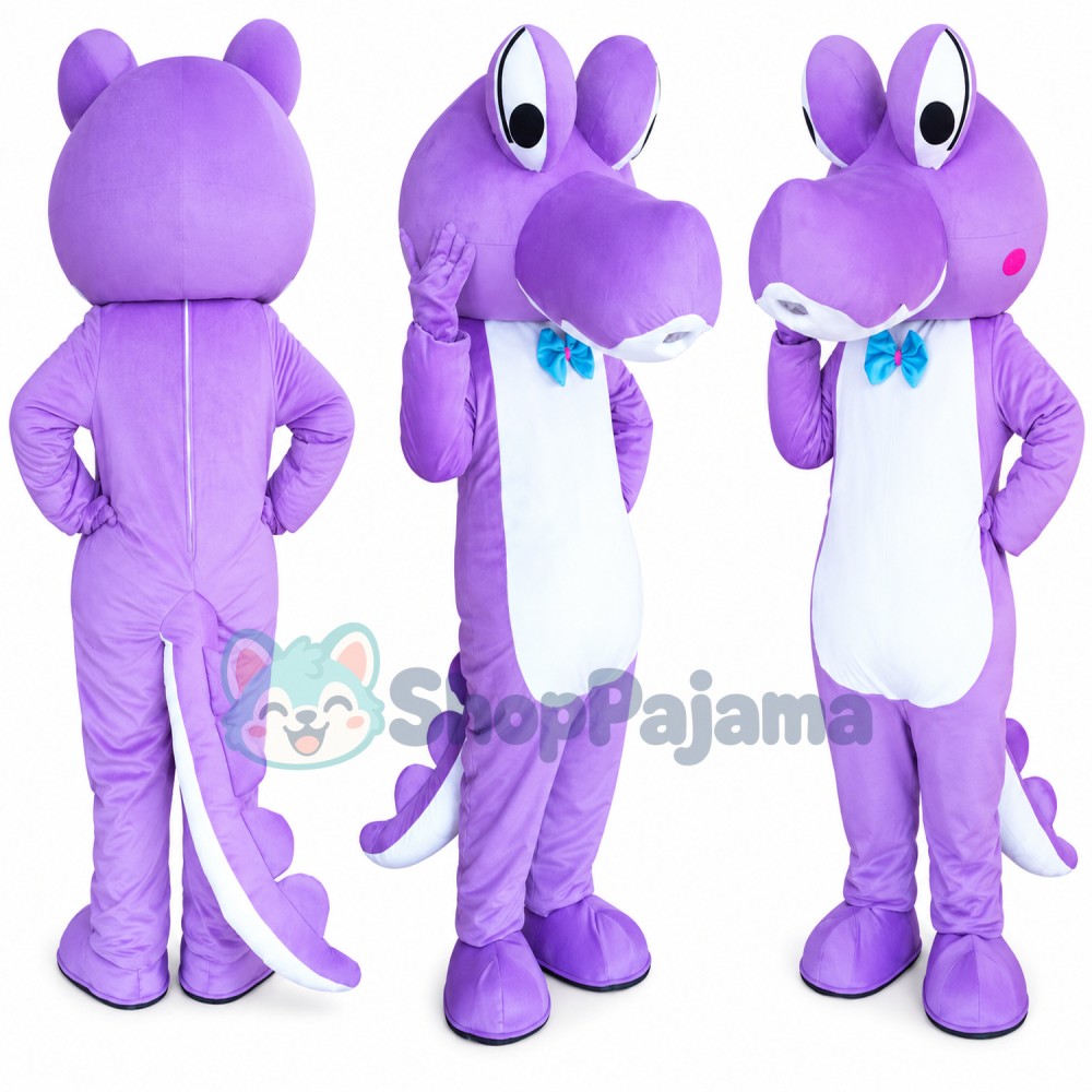 Bright Color Cute Baby Crocodile Mascot Costume for Party