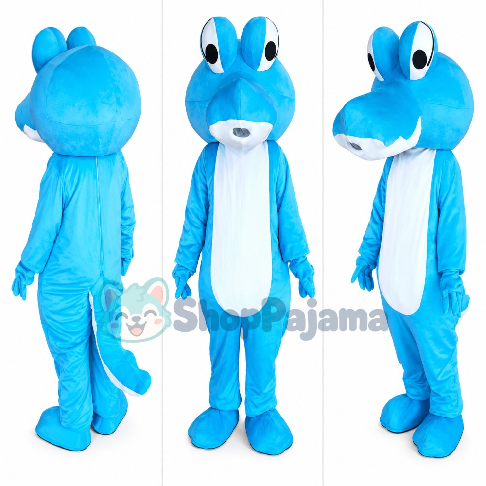 Bright Color Cute Baby Crocodile Mascot Costume for Party