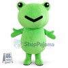 Adult Lovely Cartoon Frog With Simple Look Mascot Costume