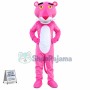 Lovable Cartoon Role The Individual Pink Panther Mascot Costume