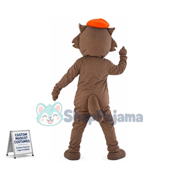The Wise Villain Wolffy Mascot Costume Adult Outfit