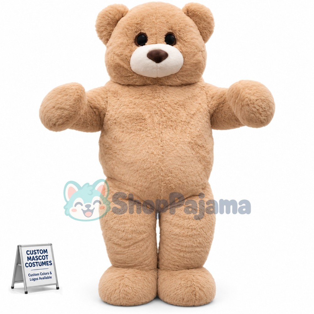 Large Size Cartoon Plush Toy Bear Mascot Costume
