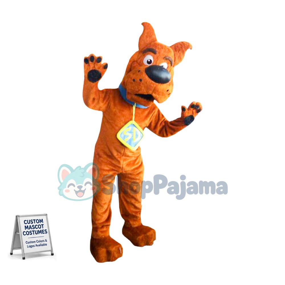 Custom Mascot Scooby Doo Mascot Costume
