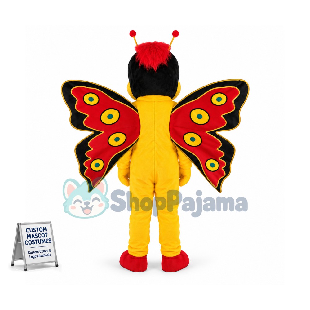 Butterfly Lightweight Mascot Costume