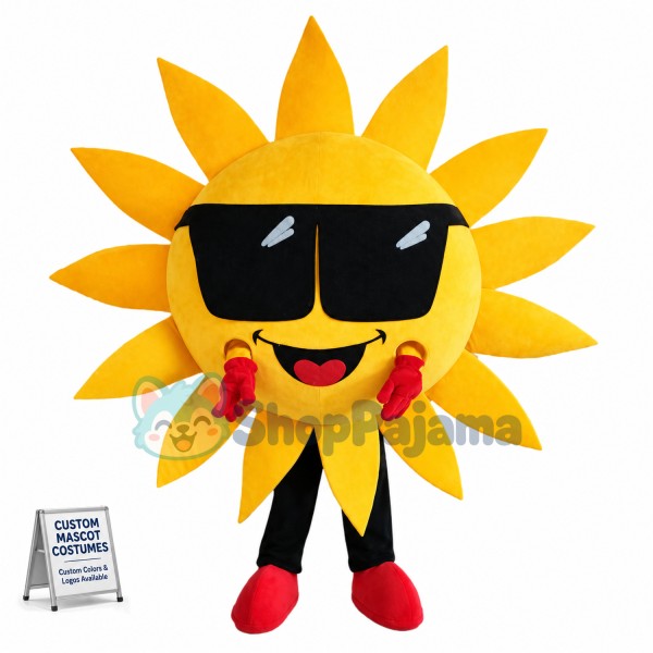 Mr.Sun Sunflower Mascot Costume