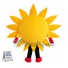 Mr.Sun Sunflower Mascot Costume