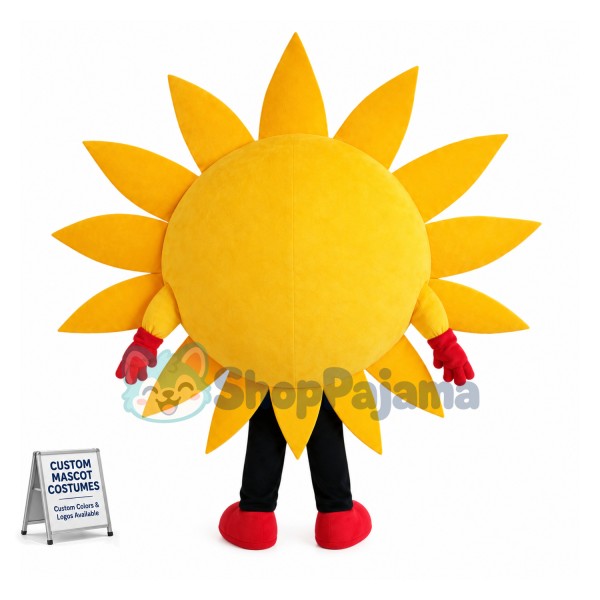 Mr.Sun Sunflower Mascot Costume