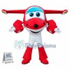 Super Wings Jett Red 1 Mascot Costume