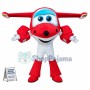 Super Wings Jett Red 1 Mascot Costume