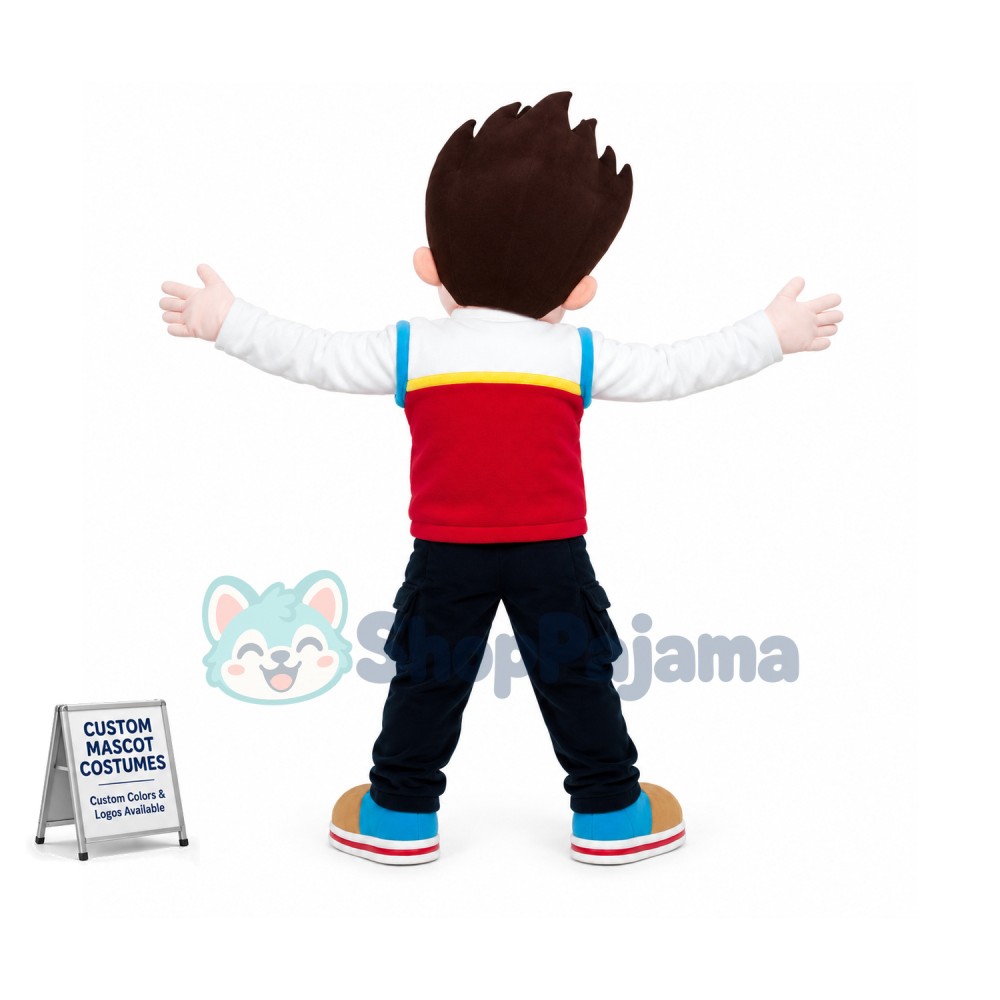 Paw Patrol Boy Ryder Mascot Costume