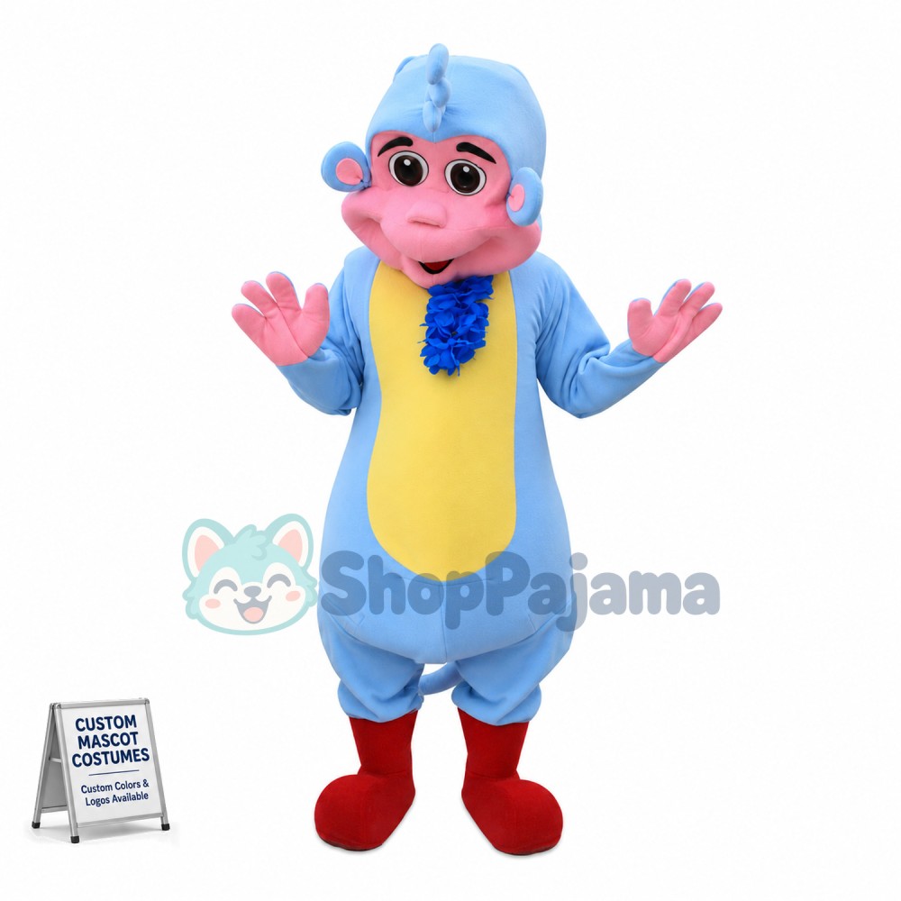 Monkey Explorer Mascot Costume