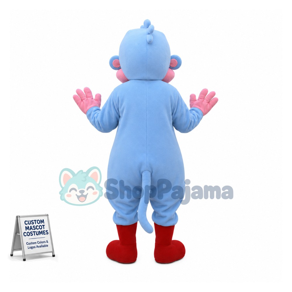 Monkey Explorer Mascot Costume