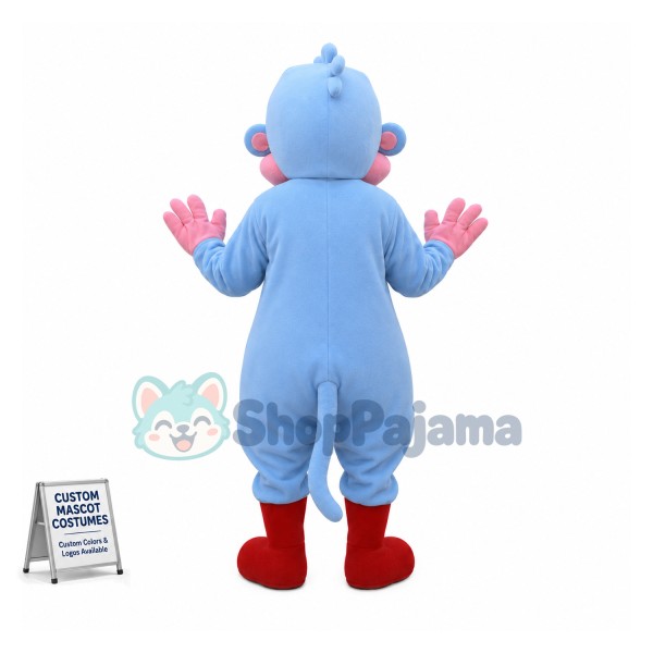 Monkey Explorer Mascot Costume