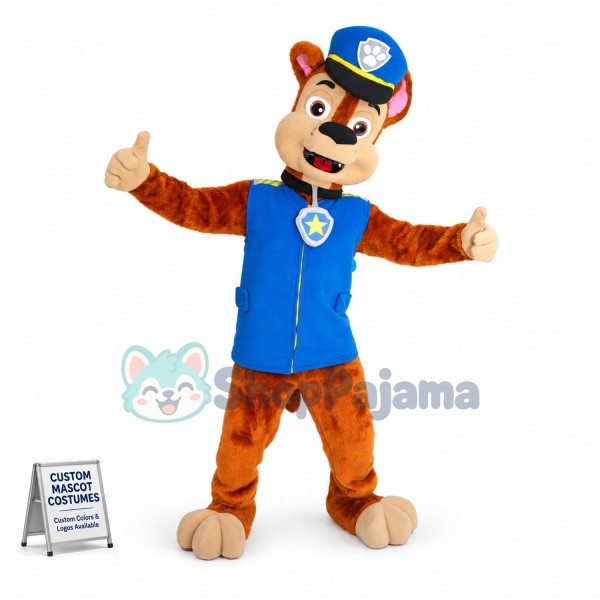Paw Patrol Chase Mascot Costume