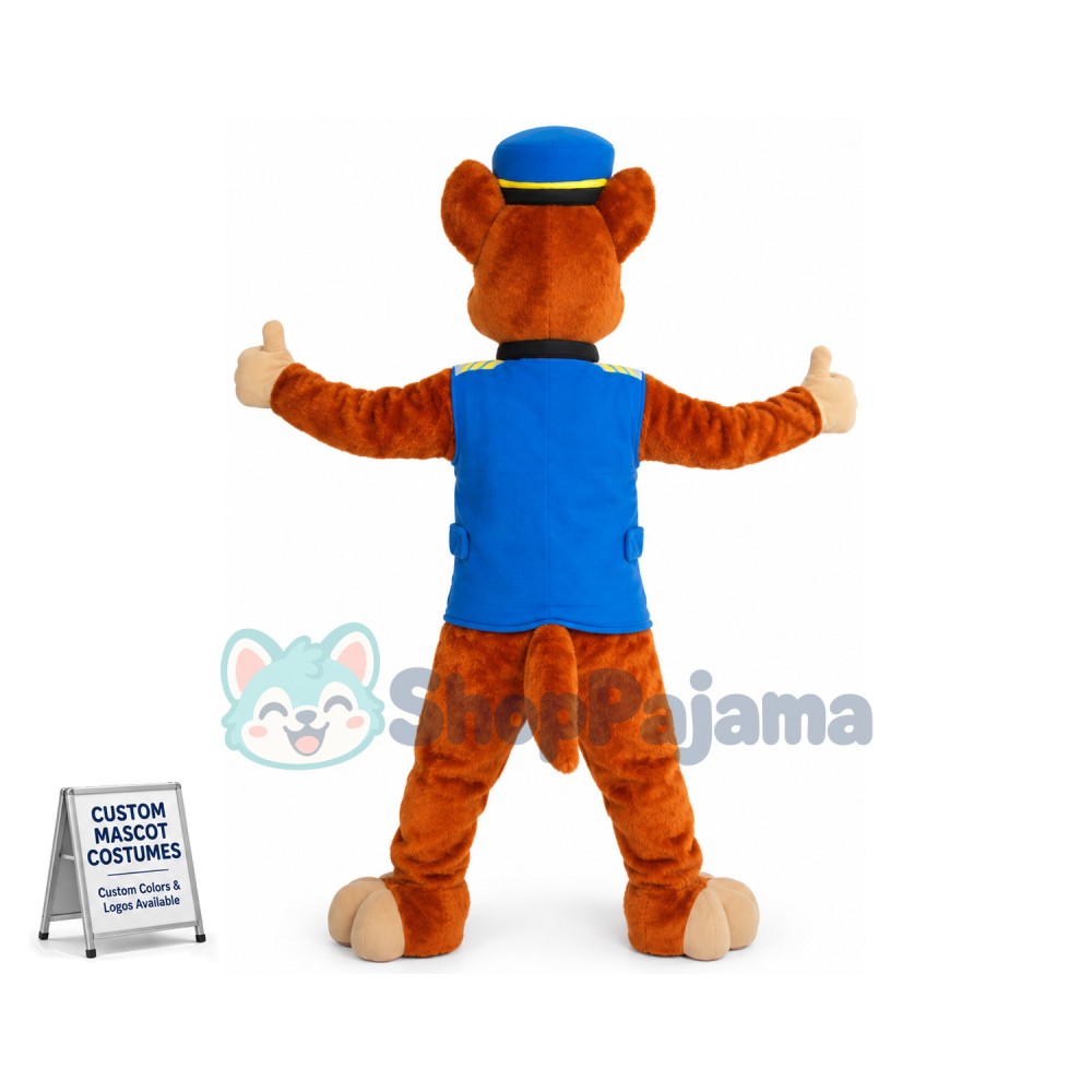Paw Patrol Chase Mascot Costume