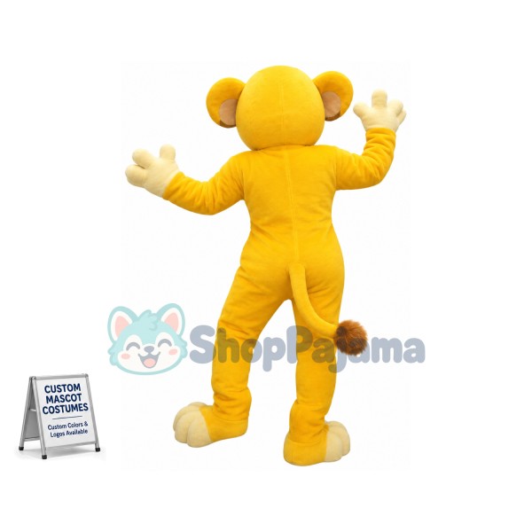Lion King Costume Simba 2 Mascot Costume