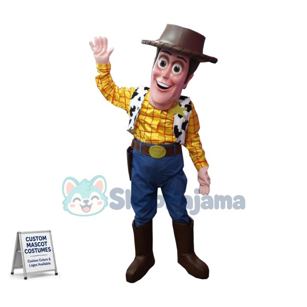 Deluxe Mr. Woody Mascot Costume