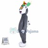 Unisex Madagascar King Julian Lemur Lemuroid Lemuridae Mascot Costume Cartoon Character