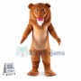 Cute Wally Lion Mascot Costume