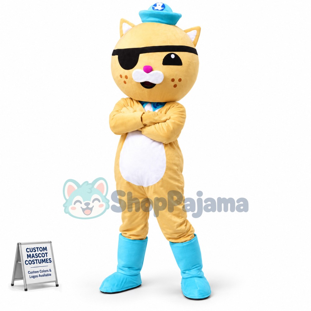 The Octonauts Barnacles Kwazii Peso Shellington Mascot Costumes