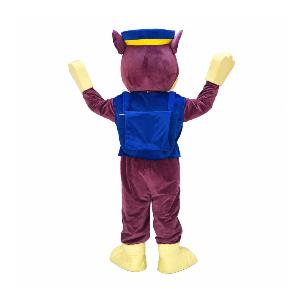 Blue Paw Patrol Chase Cartoon Mascot Costume